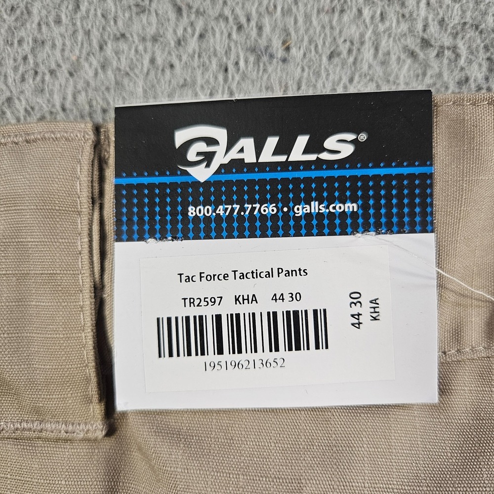 NEW GALLS Tac Force‎ Tactical Cargo Pants Men Size 44 x 30 TR2597 Light Khaki